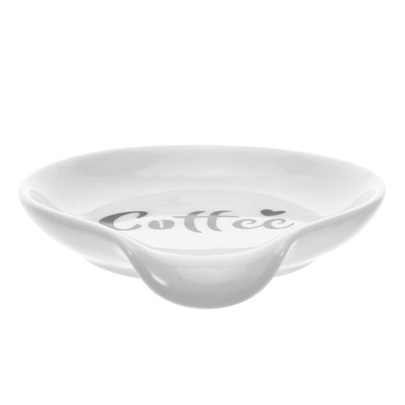 Compact Porcelain Spoon Rest Holder for Kitchen Counter Coffee Bar Accessories - Image 2