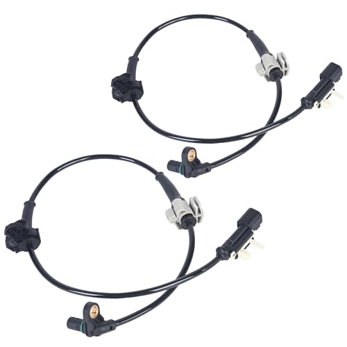 EKLN 2PCS ABS Wheel Speed Sensor Front Left & Right Compatible with CADILLAC ESCALADE CHEVY SILVERADO 1500/2500/3500 SUBURBAN TAHOE GMC SIERRA 1500 YUKON YUKON XL Replace 20971873 23498355 - Image 1