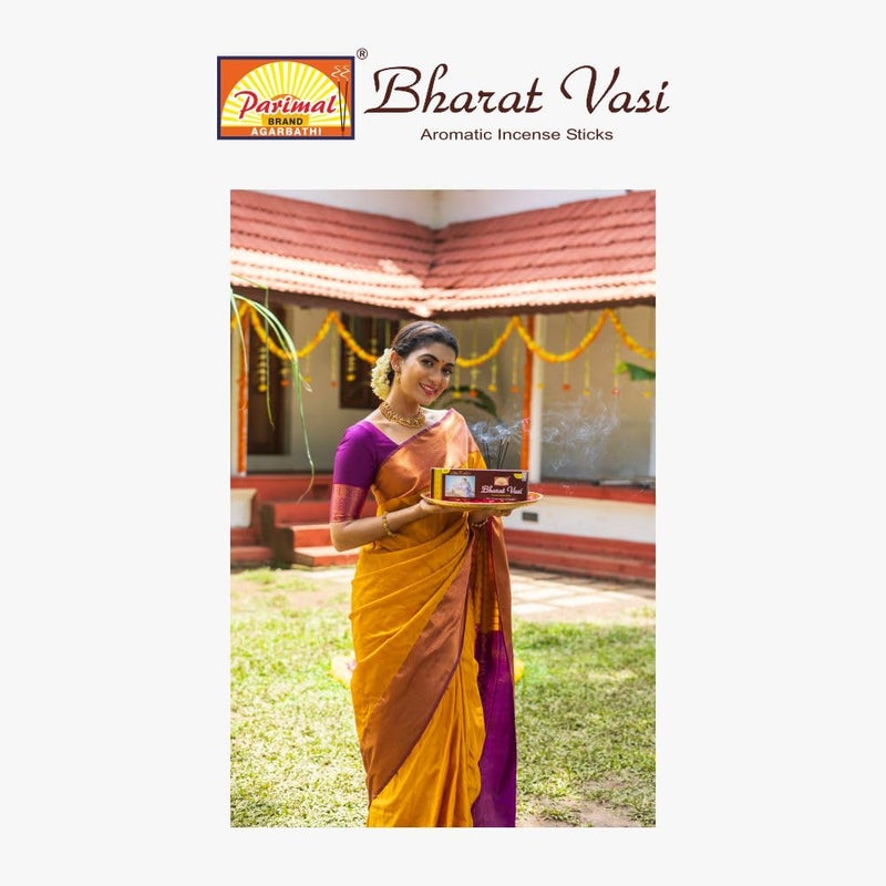 PARIMAL Bharat VASI Incense Sticks | Jumbo Pack | Pack of 3-200 Grams X 3 = 600G | The Fragrance of India | Aromatic AGARBATTI - Image 4