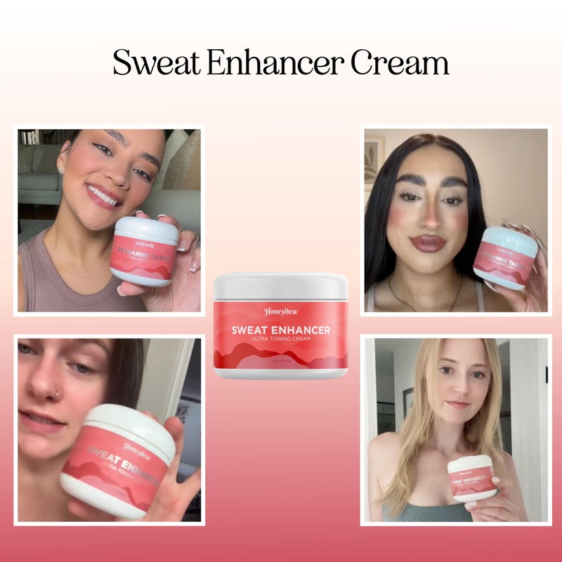 Maple Holistics Hot Sweat Cream Workout Enhancer - Invigorating Hot Cream for Cellulite & Body Sculpting to Maximize Workouts - Moisturizing Sweat Enhancer Thigh Bum and Belly Firming and Tightening Cream (4 Fl Oz) - Image 2