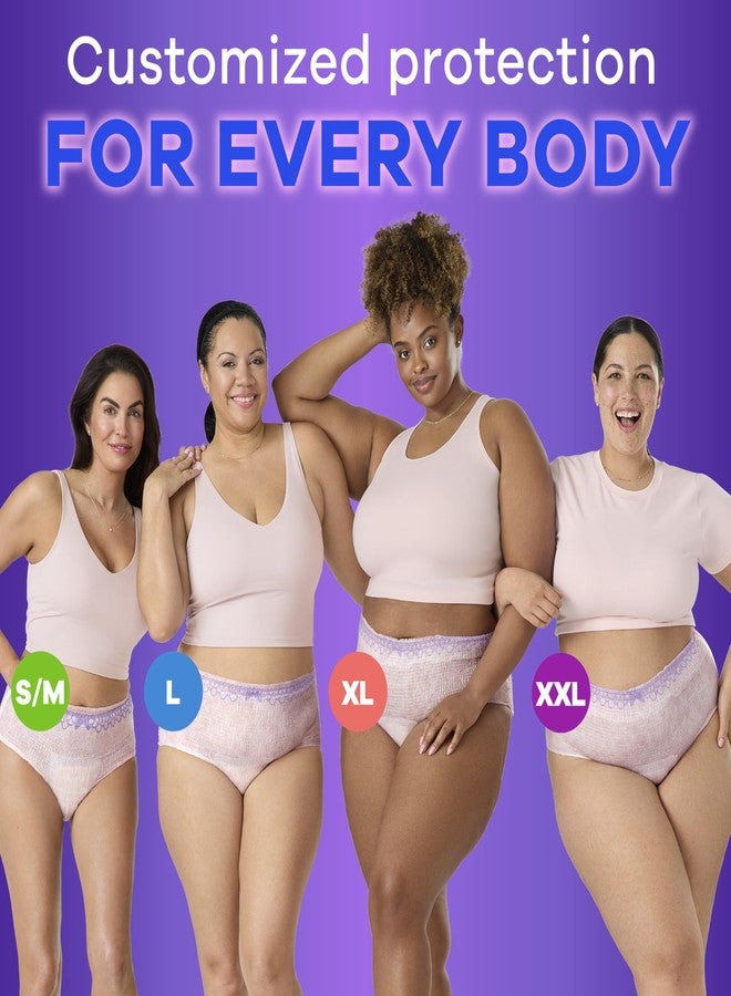 Always Discreet Adult Incontinence Underwear for Women and Postpartum Underwear, Extra Large, Up to 100% Bladder Leak Protection, 15 Count - Image 4
