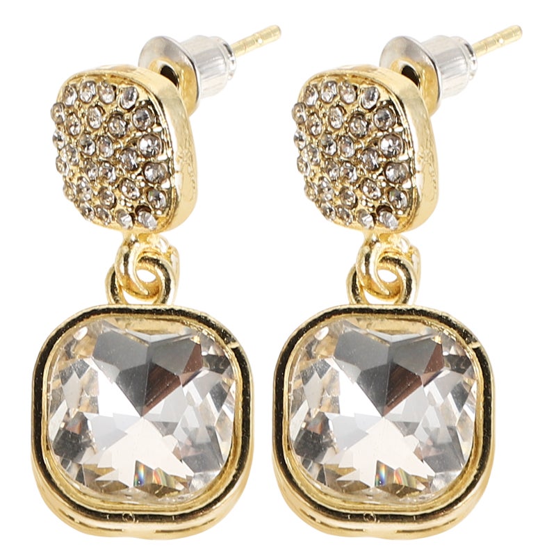 1 Pair Earrings For Women With Rhinestone Bridal Jewelry For Wedding Cute Dangle Earrings For Teen Girls Clip Available - Image 3