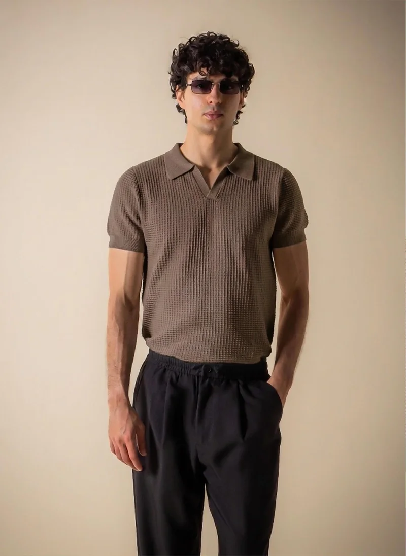 شايبس TEXTURED POLO SHIRT