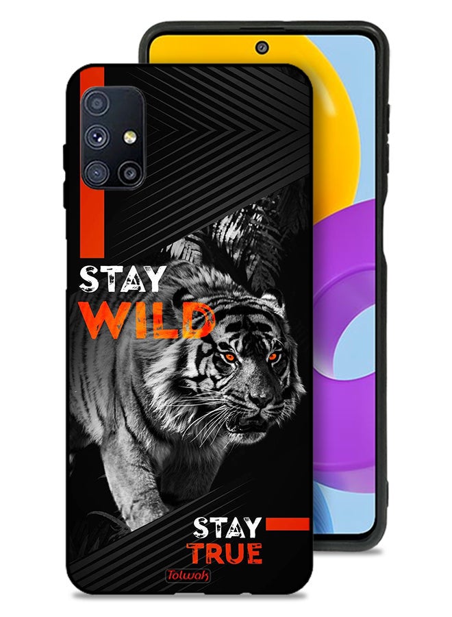 Tolwak Samsung Galaxy M51 Protective Case Cover Stay Wild Stay True  - Image 1
