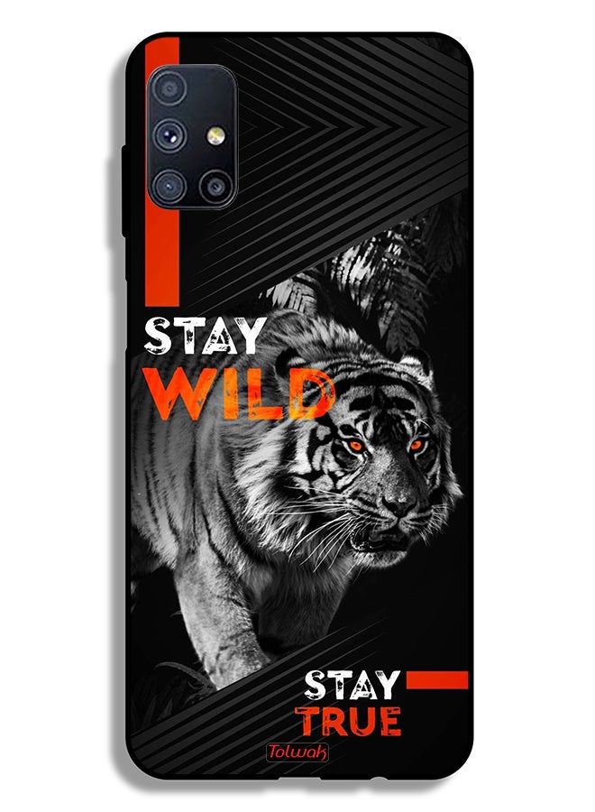 Tolwak Samsung Galaxy M51 Protective Case Cover Stay Wild Stay True  - Image 2