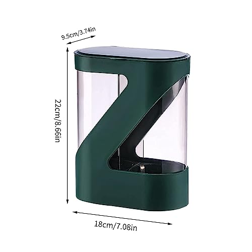Styxon Wall-Mounted Disposable Cup Dispenser with Dustproof Cover Self Adhesive Pull Type Double Tube Water Paper Cup Holder Wall Mount Cup Rack for Home & Kitchen - Random Color - Image 5