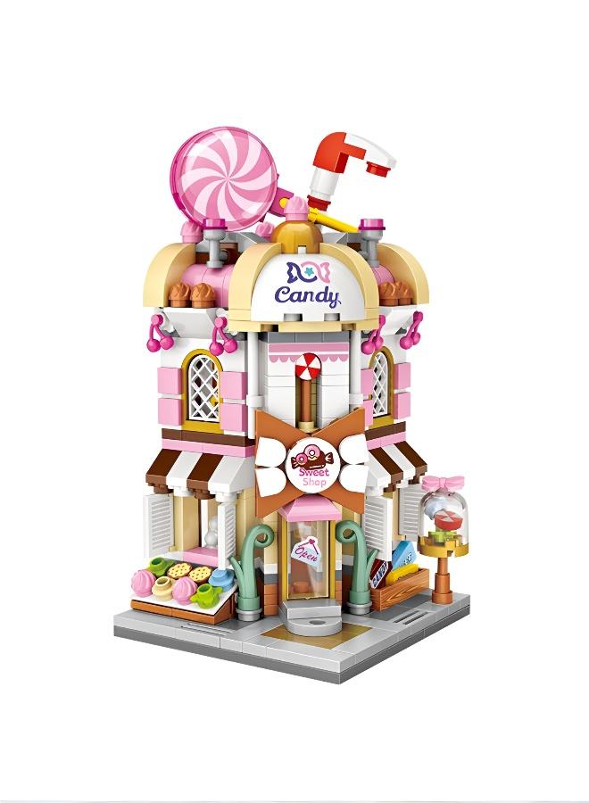 Loz Commercial Street Series Bakery Building Block Set - Image 4