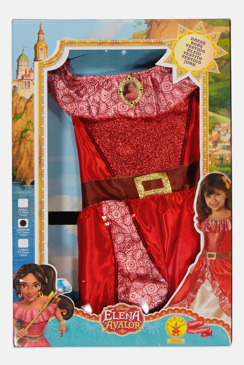 Rubies Disney Elena Of Avalor Costume 5-6 Years, Red - Image 1