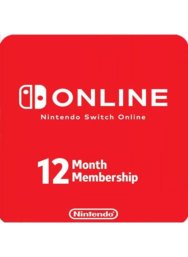 Nintendo Switch Online 12-Month Individual Membership - USA