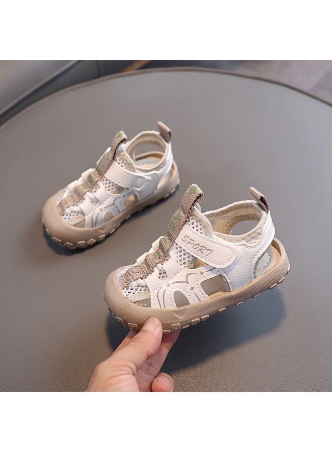 Children's Sandals  Summer New Boys' Baby Shoes Hollow Beach Shoes Boys' Running Sports Sandals