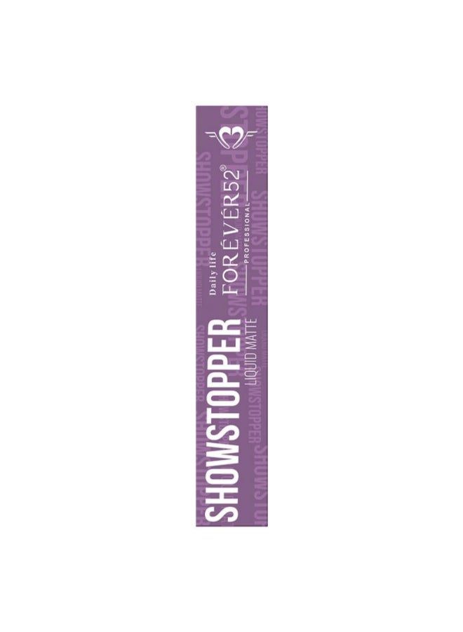 FOREVER52 Showstopper Liquid Matte Lipstick SHW009 Plum - Image 3