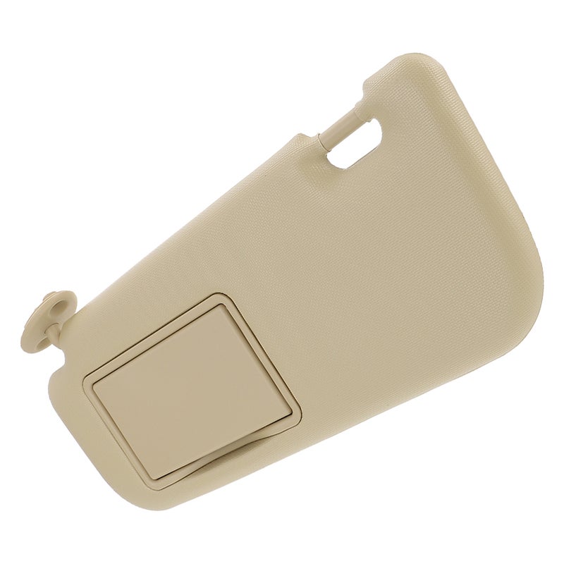 Driver Left Sides Sun Visor With Mirror Car Polarized Sun Visor Extension Sunshade Compatible With Toyota Beige - Image 3