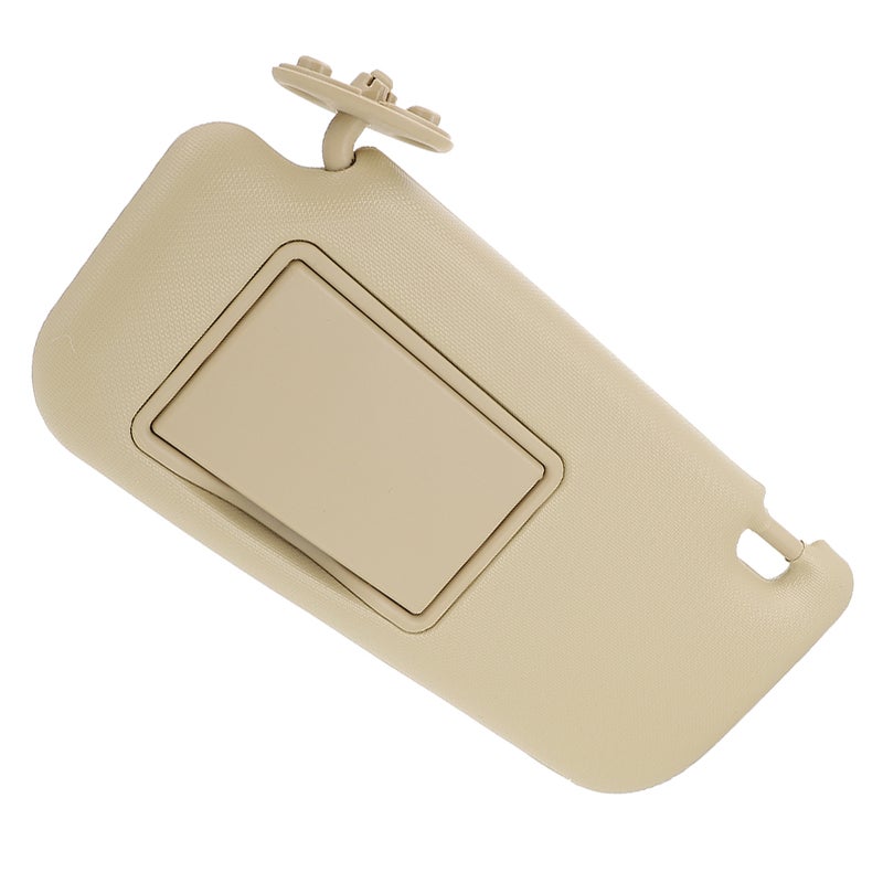 Driver Left Sides Sun Visor With Mirror Car Polarized Sun Visor Extension Sunshade Compatible With Toyota Beige - Image 4