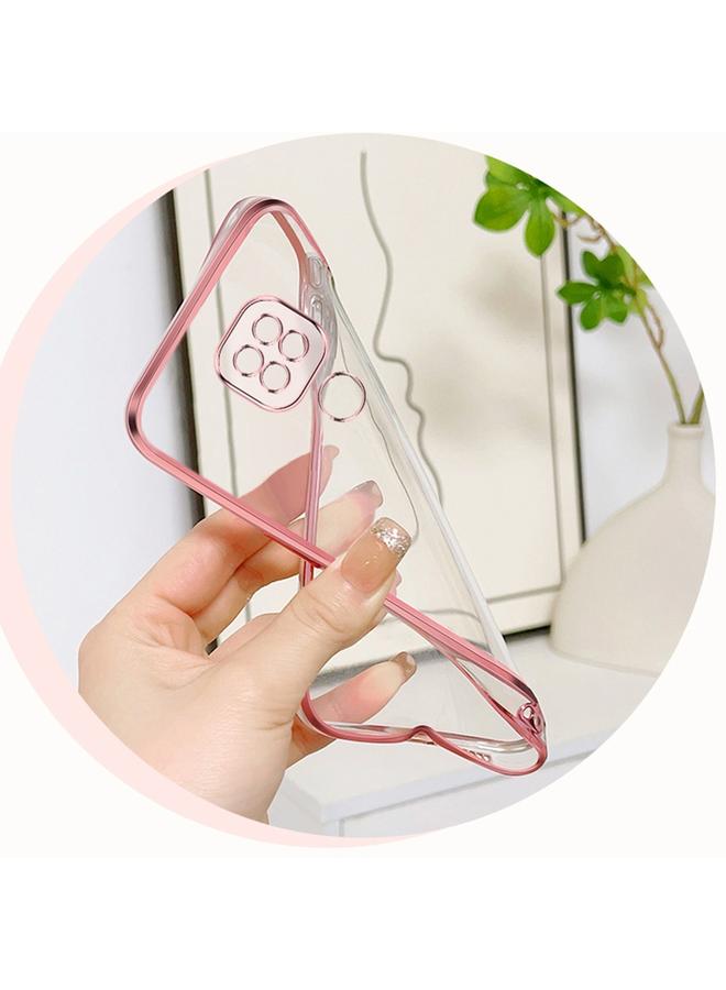 erorex Case For Motorola Moto G9 Play Plated Gradient Glitter Round Holder TPU Phone Case - Image 5