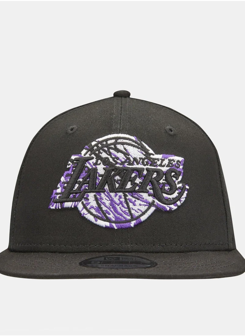 NEW ERA Men's NBA Los Aangeles Lakers Seasonal Infill 9FIFTY Cap