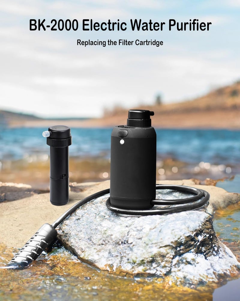 BKLES Pre-Filter Replacement Set for The BKLES BK2000 or BK3000 Electric Portable Camping Water Filter - Image 2