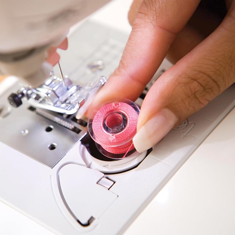 brother Sewing and Embroidery Bobbins 10-Pack, SA156,Clear, 11.5 mm - Image 5