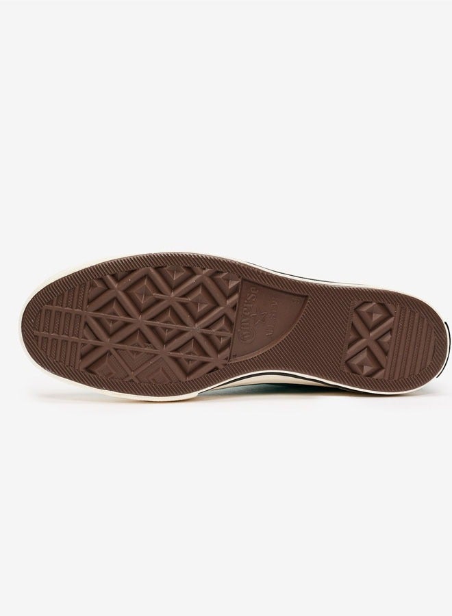 كونفرس حذاء رياضي تشاك تايلور أول ستار ليفت كلين للجنسين أخضر عالي القمة - Image 5