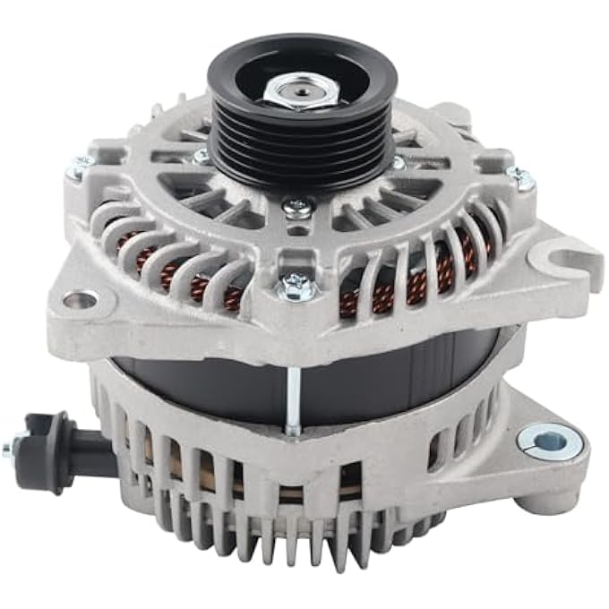 MISIOEK Alternator 175A 12V 6-Groove Pulley Compatible with Ford Explorer 11-12,Edge 11-13,Flex 09-10,Taurus 10-12,Taurus X 08-09 & Lincoln MKX 11-13, MKS 09-12,MKT 10-12,3.5L 3.7L,Replace 11271N - Image 3
