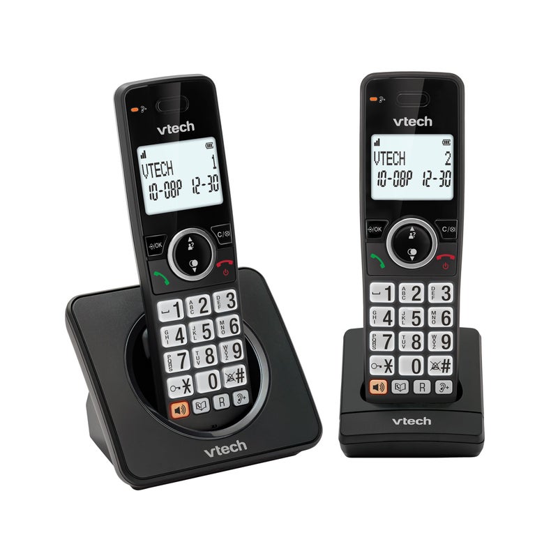 VTech EA5001 DECT Cordless Phone with Nuisance Call Blocker,Easy-to-Read Backlit Display,Landline Phone with 18 Hours Talk-time,Volume Booster,Handsfree Speakerphone,Speed Dial,2-Handset - Image 1