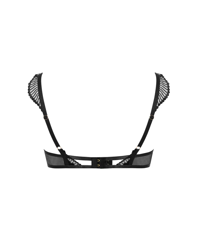 BLUEBELLA Strappy Mesh Detail Wired Bra