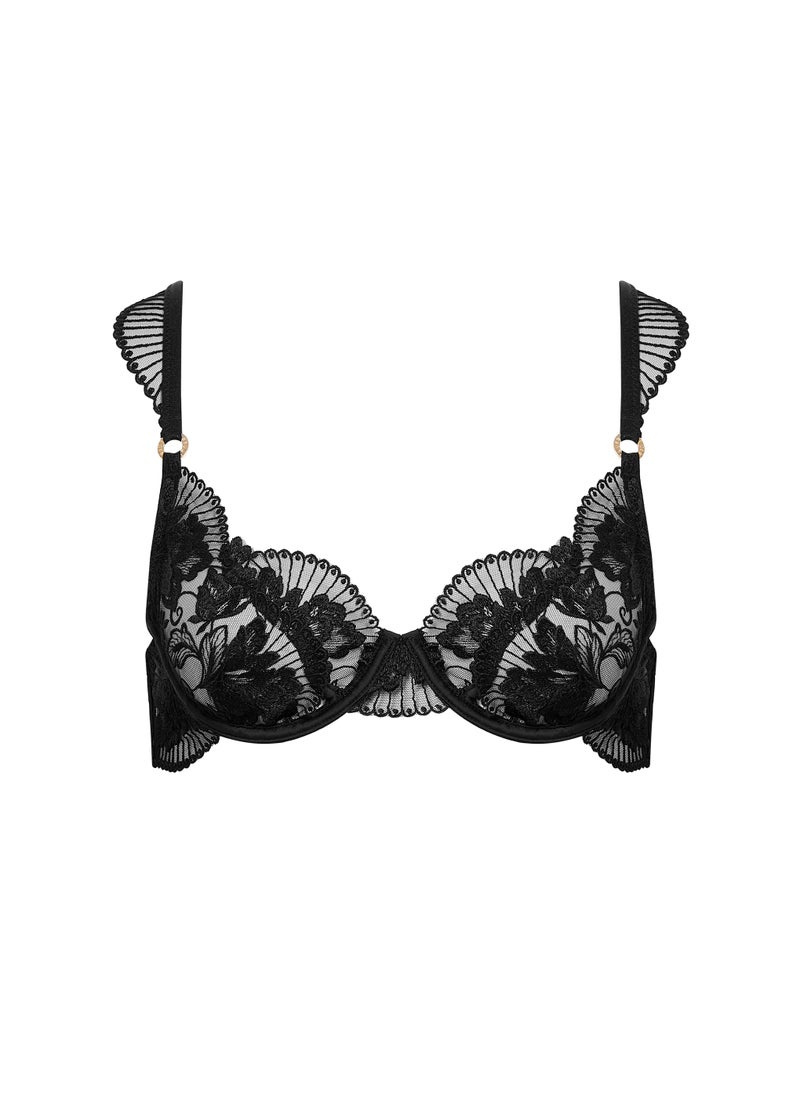 BLUEBELLA Strappy Mesh Detail Wired Bra  - Image 3