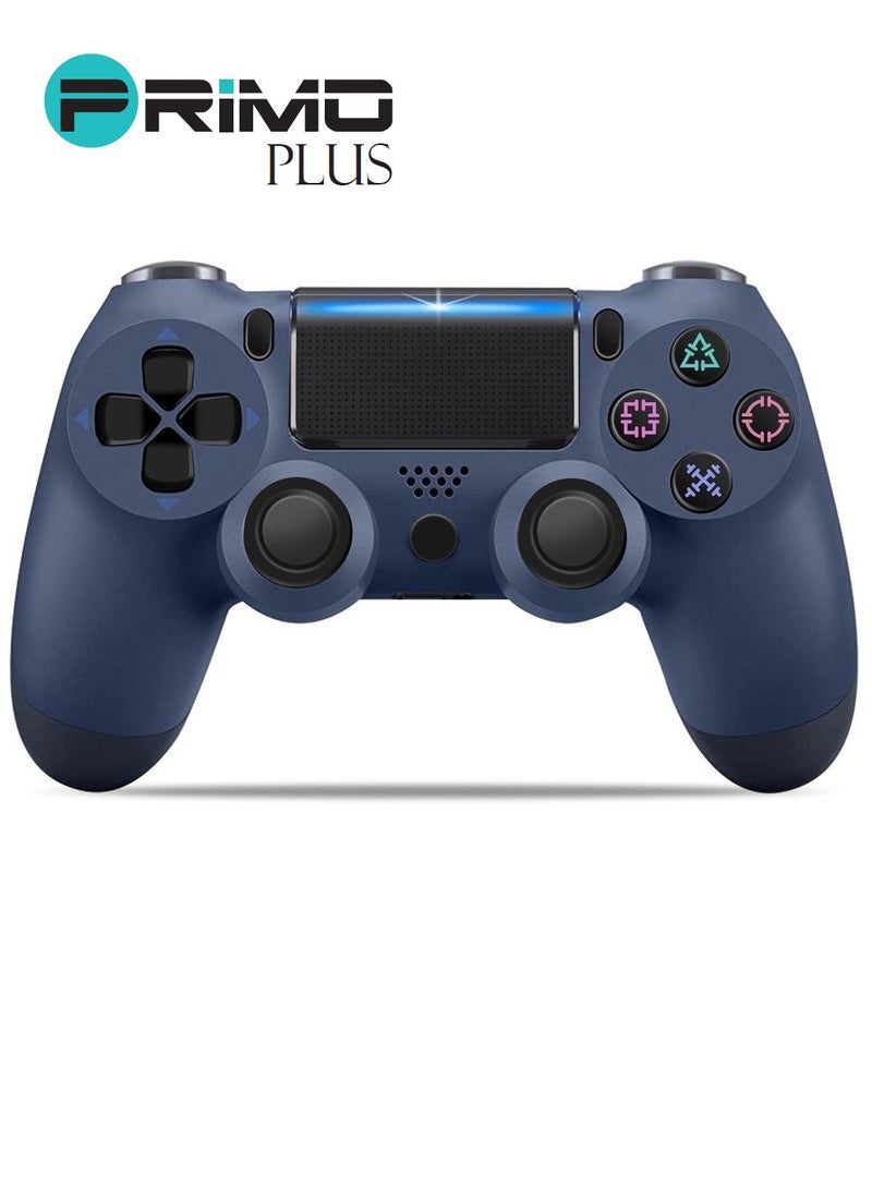 بريمو بلس وحدة تحكم لاسلكية , ذراع تحكم لاسلكي لجهاز الألعاب P4 أزرق غامق - Image 1
