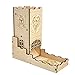 CZYY Castle Dice Tower with Tray Wood Laser Cut Dragon Carving Easy Roller Perfect for Board Game DD and RPG Castle - Image 4