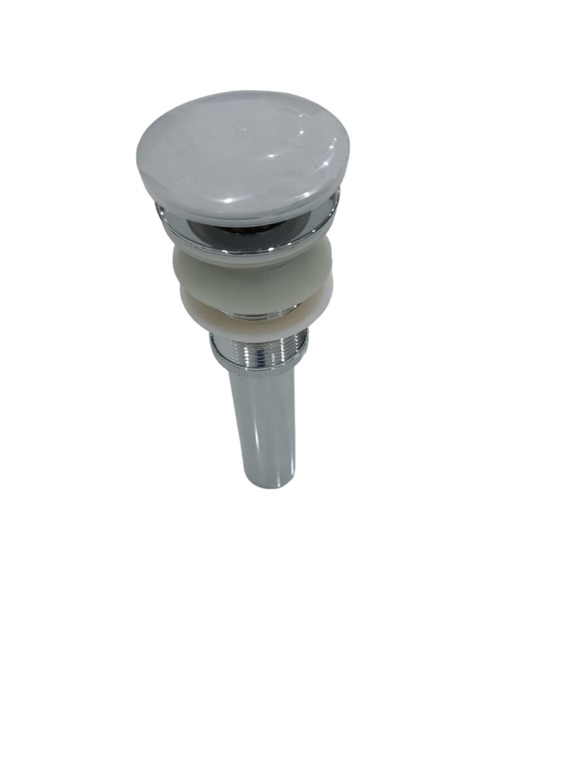 "Pop-Up Bathroom Sink Drain Without Overflow | Vessel Sink Vanity Lavatory Stopper" - Image 5