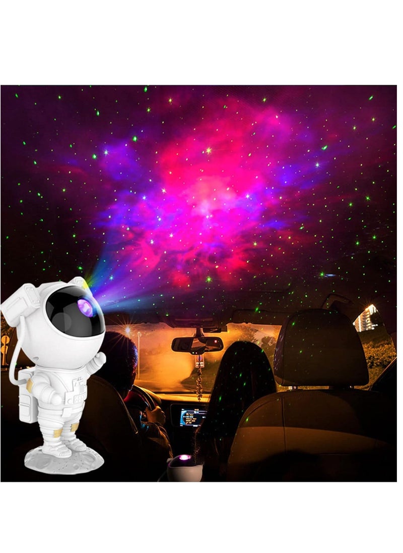ELTRAZONE Astronaut Star Projector Night Lights, Kids Room Decor Aesthetic,Astronaut Nebula Galaxy Projector Night Light,Remote Control Timing and 360°Rotation Magnetic Head,Lights for Bedroom,Gaming Room Decor - Image 2