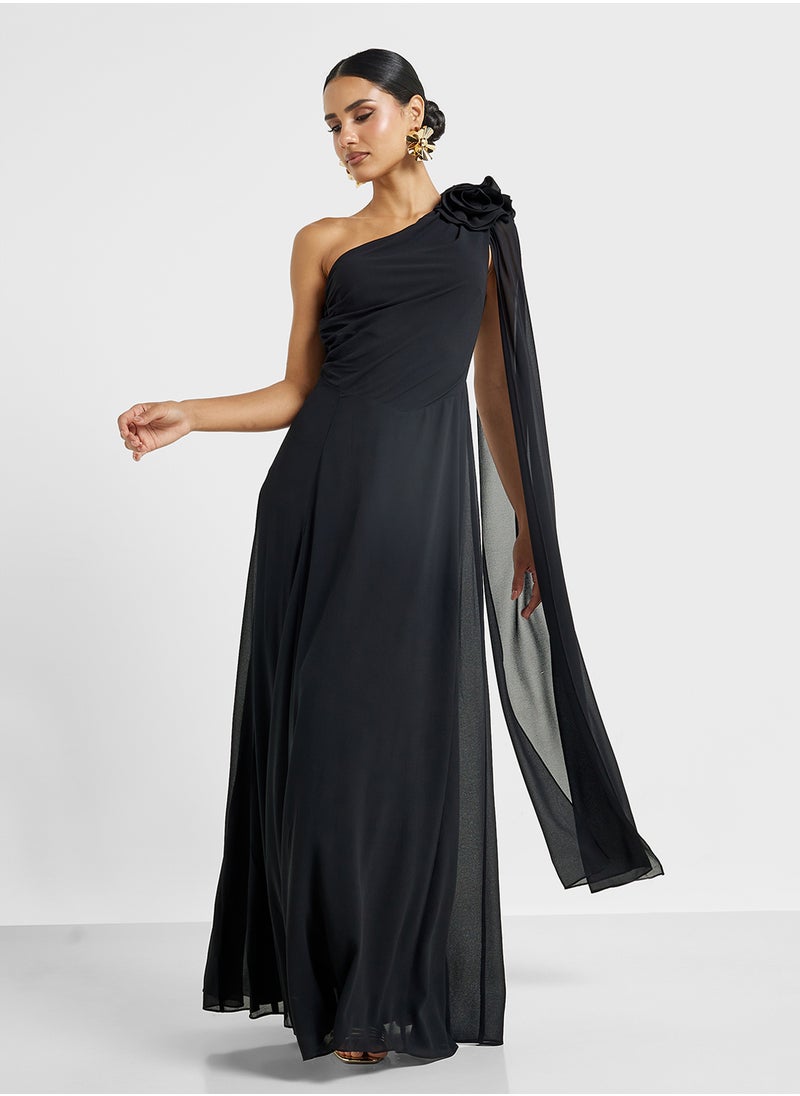 TFNC - One Shoulder Maxi Dress - Image 1