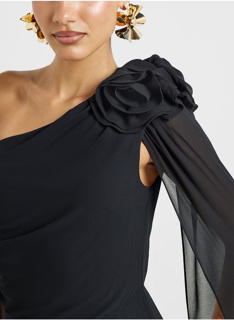 TFNC - One Shoulder Maxi Dress - Image 1