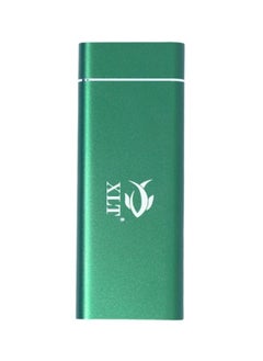 XLT M.2 NGFF NVME SSD Enclosure Case 10Gbps Speed Hard Drive Case Green  - Image 1