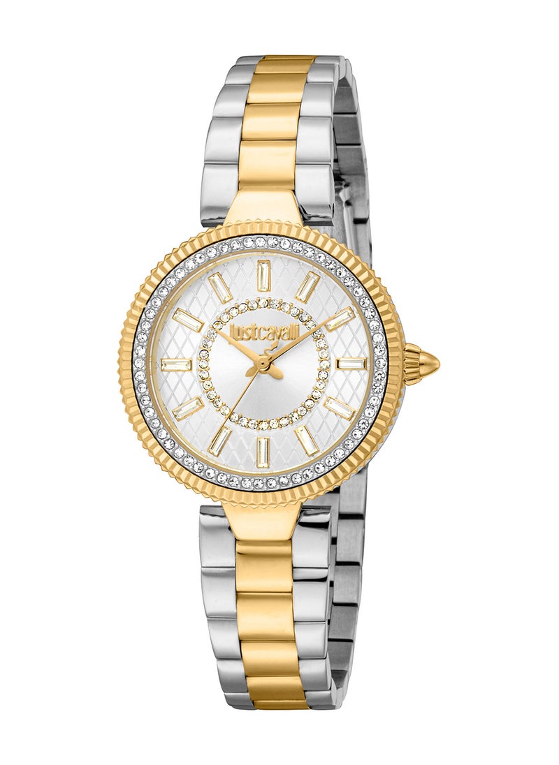 Just Cavalli Women's Round Shape Stainless Steel Wrist Watch JC1L308M0085 - 30 Mm  - Image 1