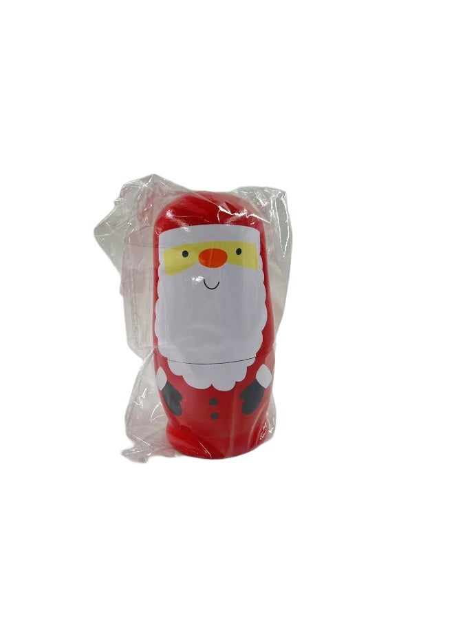 Russian nesting doll six-layer Santa Claus wooden craft home decoration holiday gift - Image 1