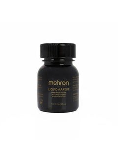 mehron سائل مكياج للوجه والجسم (1 أونصة) (أسود)  - Image 1