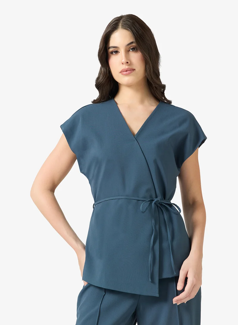 VERO MODA AWVANNAH V-NECK MIDI WAISTCOAT