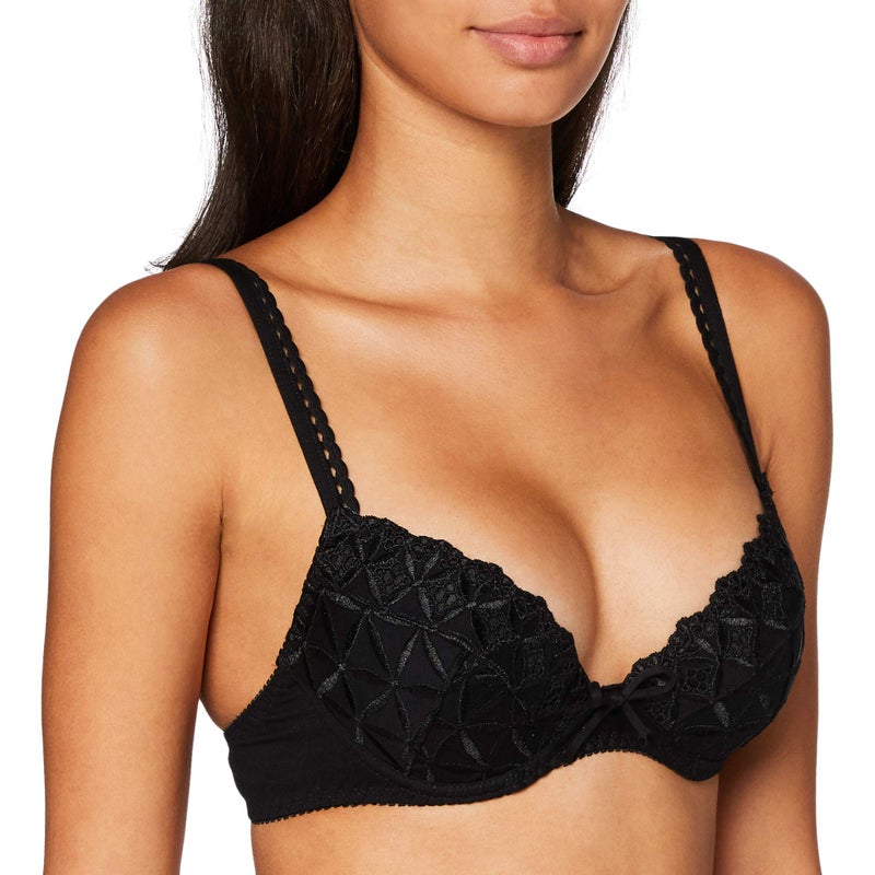 AUBADE 5018-BL-32B - Aubade Paris Bahia Plunge Bra - Color: Black - Size: 32B - Image 5