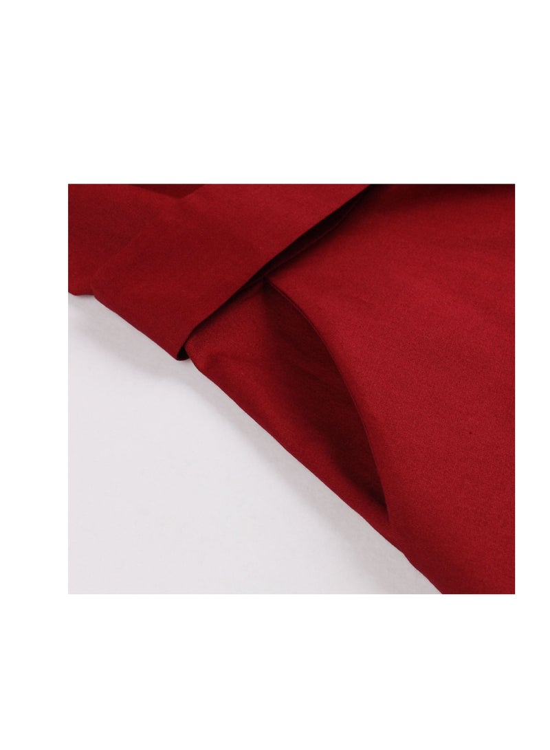 Loquat Solid color pocket style Hepburn MIDI dress - Image 4