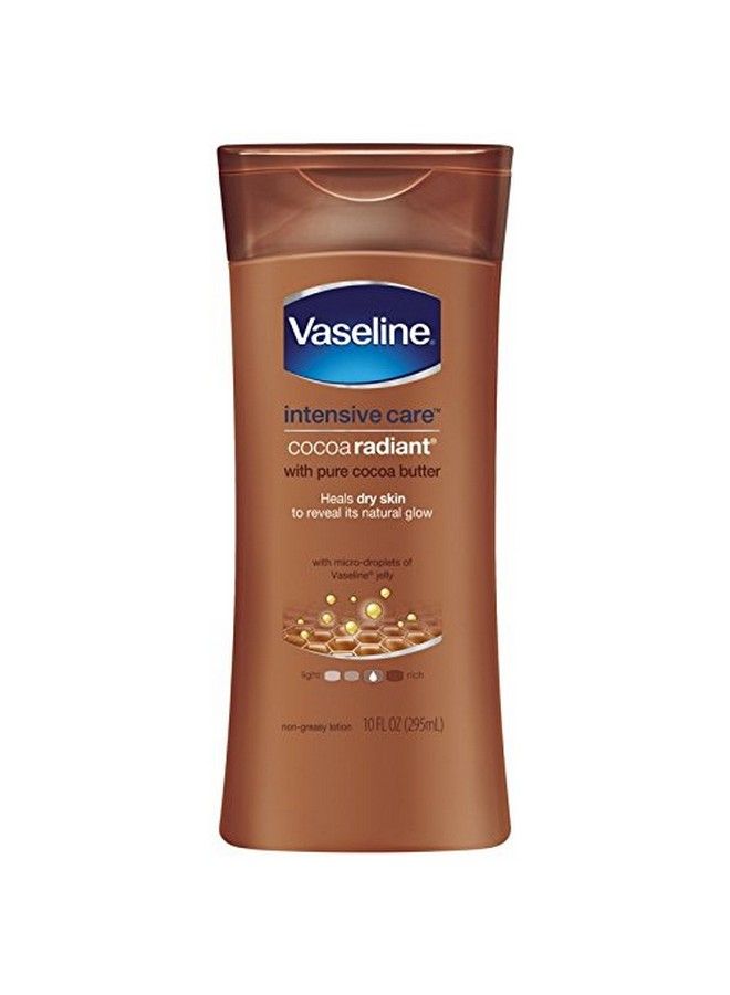 Vaseline Intensive Care Lotion Cocoa Radiant 10 Ounce (295Ml) - Image 2