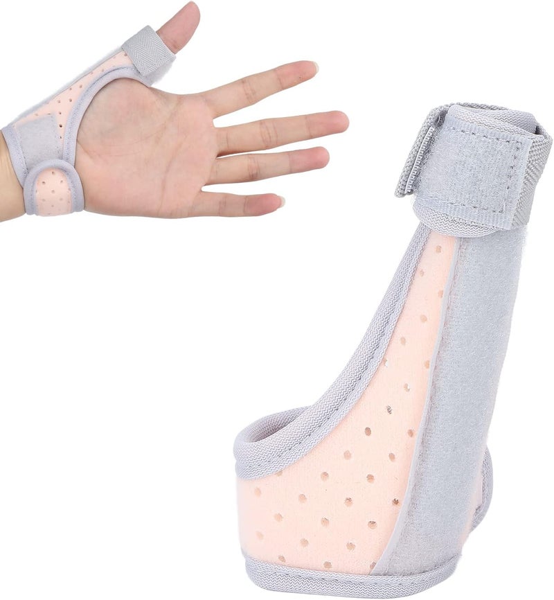 klarako Children Kids Thumb Brace, Lightweight Design Thumb Splint Support Brace, Adjustable Tightness Pain Relief Comfortable Thumb Splint for Right and Left Hand(L) - Image 1