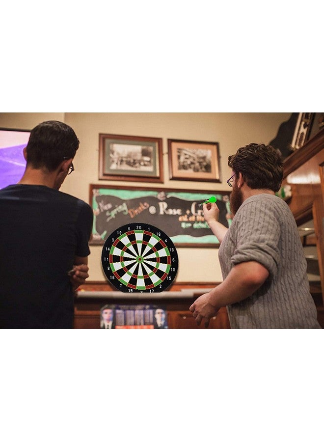 Famous Quality 17.3 inch Classic Score Dartboard Kit - 6 Soft Darts,Family Fun Games,Birthday/Christmas Gifts for Children Adults 17.3- Multi Color - Image 2