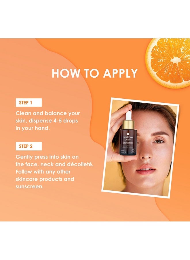 SeSDERMA - Esderma ; Cvit Liposomal Serum ; Hydrated And Radiant Skin ; Antioxidant Serum ; First Signs Of Ageing ; Pigmentation ; Vitamin C Serum For Face ; Professional Skincare 1 Fl Oz - Image 1