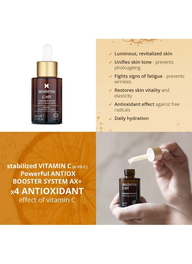 SeSDERMA - Esderma ; Cvit Liposomal Serum ; Hydrated And Radiant Skin ; Antioxidant Serum ; First Signs Of Ageing ; Pigmentation ; Vitamin C Serum For Face ; Professional Skincare 1 Fl Oz - Image 1