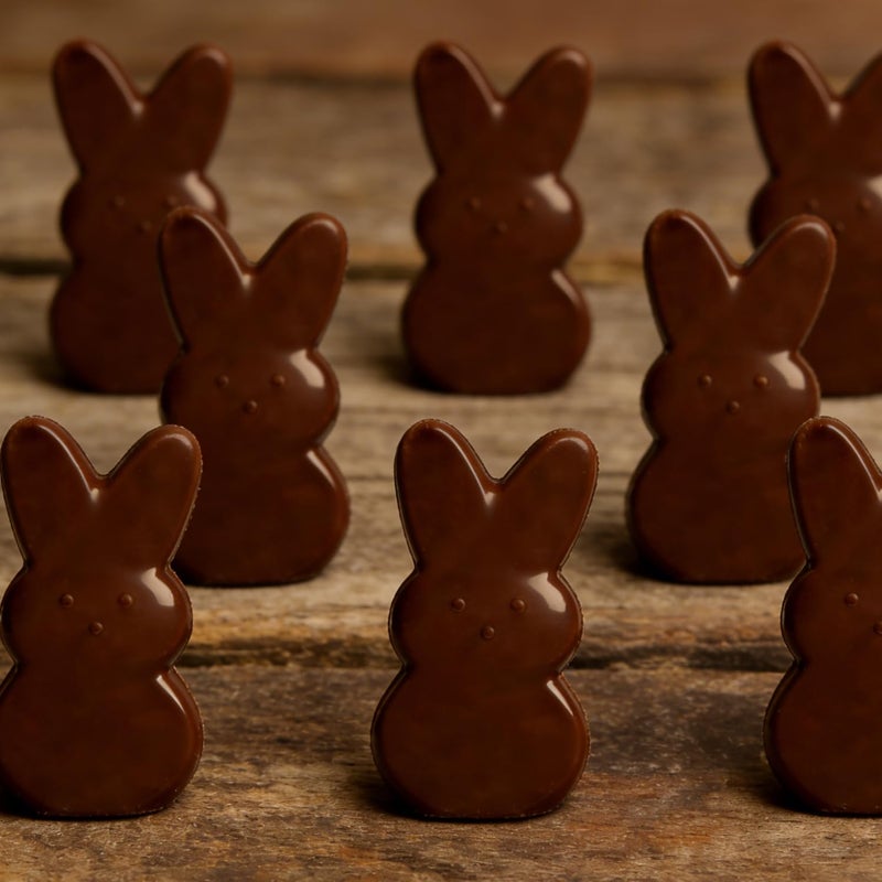 OFDNE Easter Silicone Molds for Chocolate, 6-Cavity Bunny Shape Chocolate Molds Cute 3D Rabbit Baking Supplies for DIY Cake Decoration, Chocolate, Candy, Jello, Pastry, Muffin, Bread, Ice Cube - Image 5