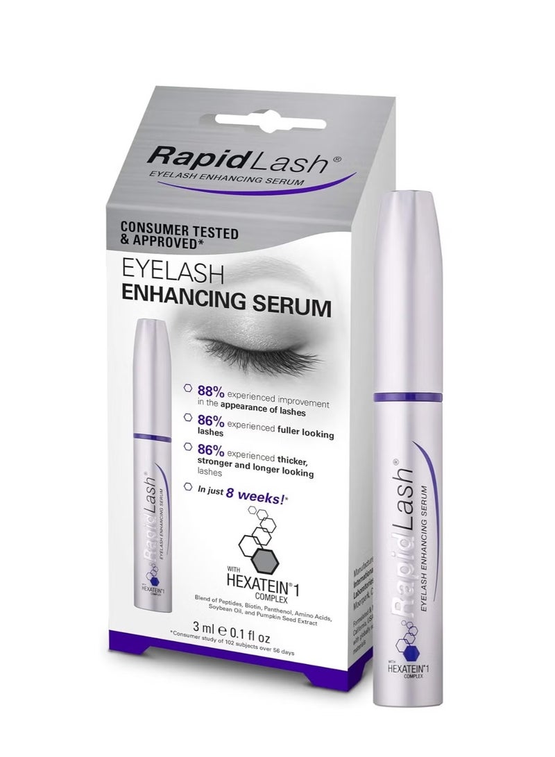 RapidLash Eyelash Enhancing Serum with Hexatein-1 Complex 3ml - Image 1
