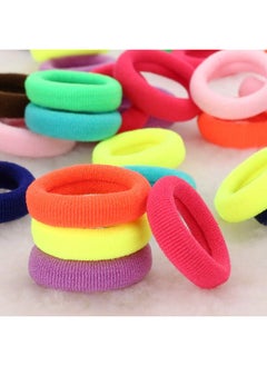 BAOLI BAOLI 200PCS Soft Hair Elastics and Toddler Hair Ties - Mini Ponytail Holders in 10 Colors, 1 Inch Diameter, for Babies, Toddlers and Girls by NineTong  - Image 3