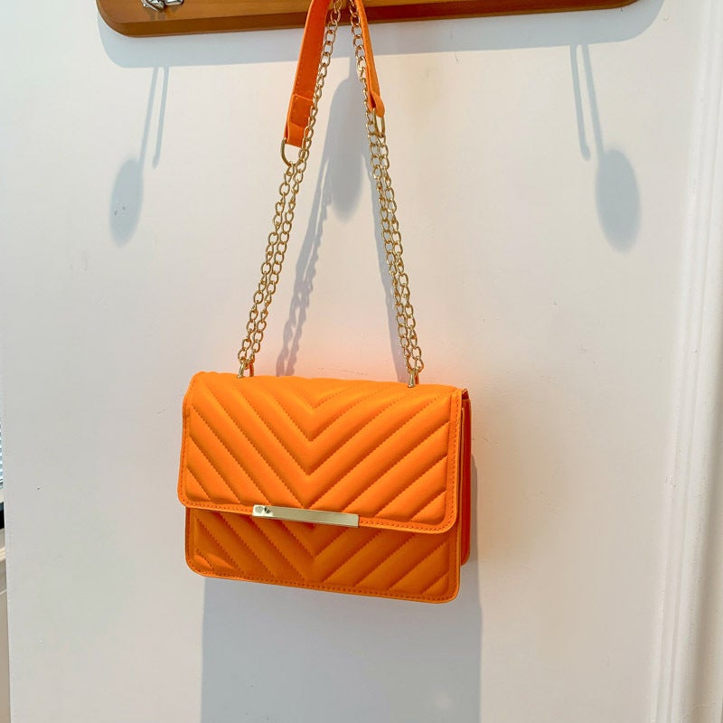 This Year'S Popular Fashion Joker Korean Temperament Chain Underarm Bag Women'S 2023 Small Square Bag For Women - Image 1