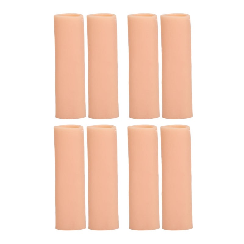 Reusable Toe Sleeves: SEBS Material, Elastic Fitting, Secure Wrapped Design - Breathable Cushioned Toe Protectors for Runners, Hikers and Sensitive Skin - Image 1
