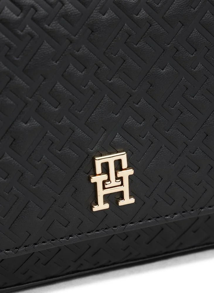 TOMMY HILFIGER Hilfiger Icon Embossed Logo Crossbody Bag